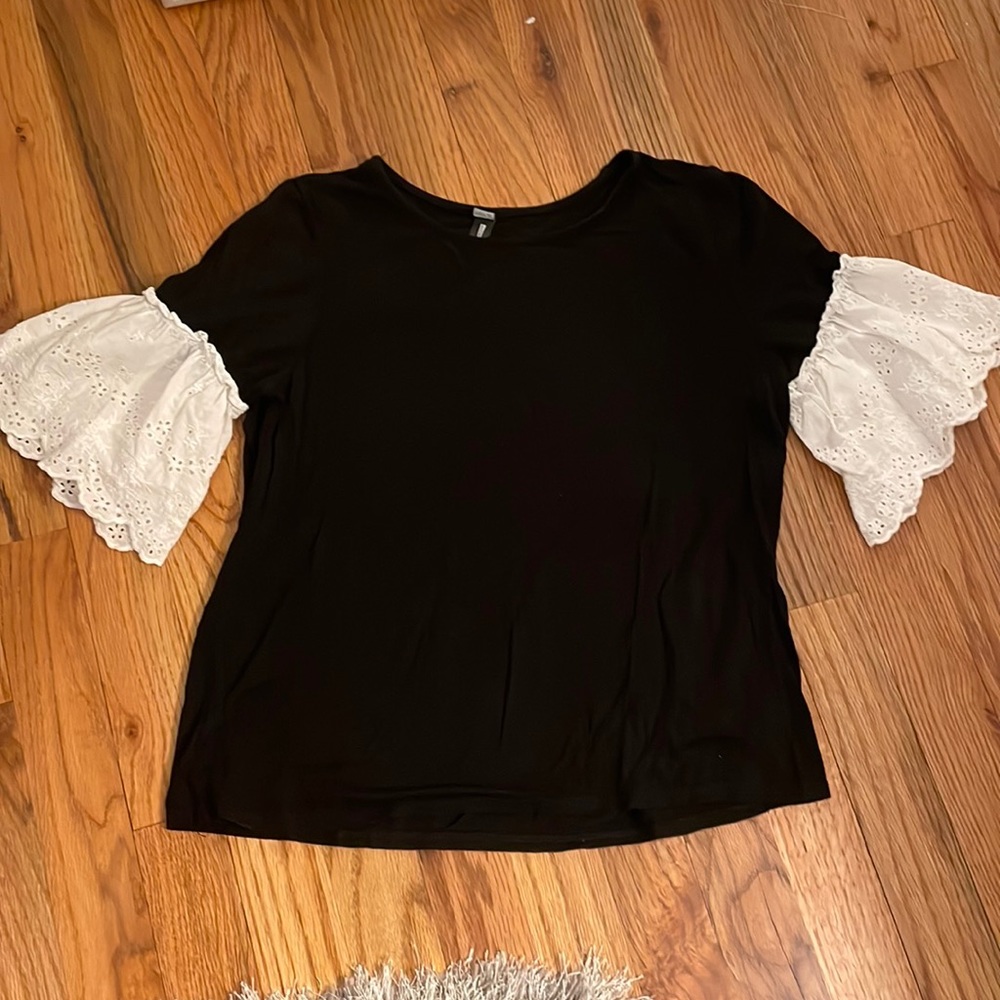 Design Lab Lord & Taylor 3/4 Sleeve Top